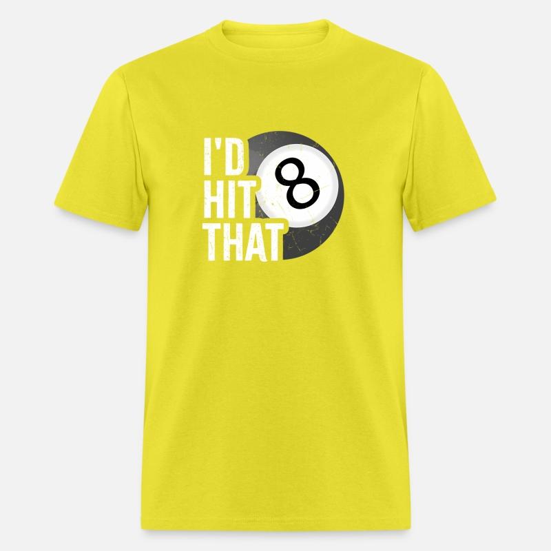 Billiards I'D Hit That Pool Balls Player 8 Eight B