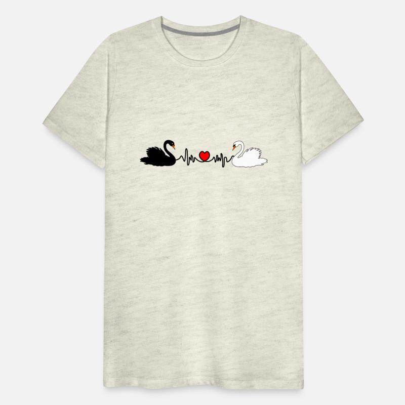 Black and white swan with cardio