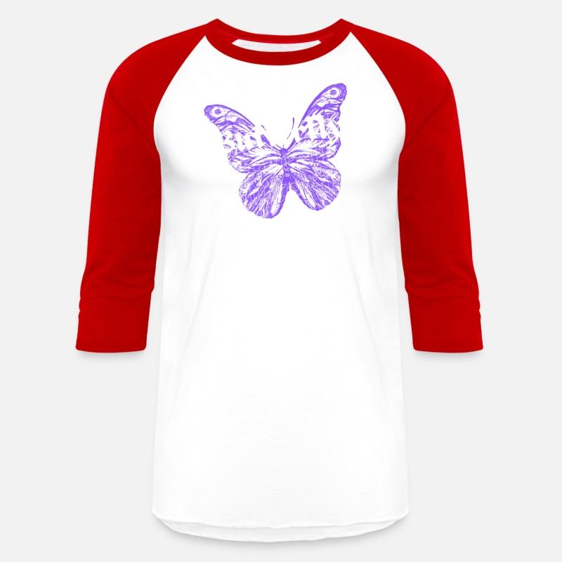 Black Purple White Modern Illustrated Butterfly