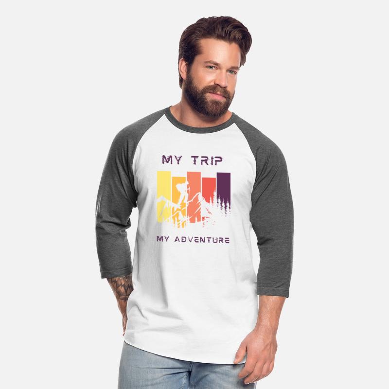 Black Simple Abstract Adventure T-Shirt