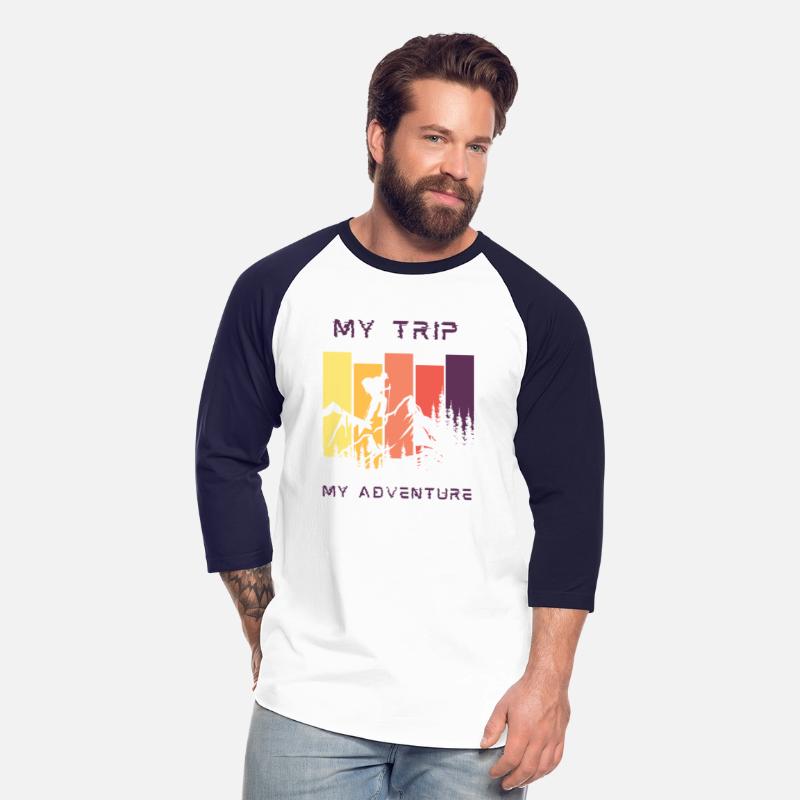 Black Simple Abstract Adventure T-Shirt