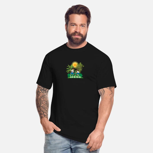 Black spring Lifestyle and Hobbies T shirt