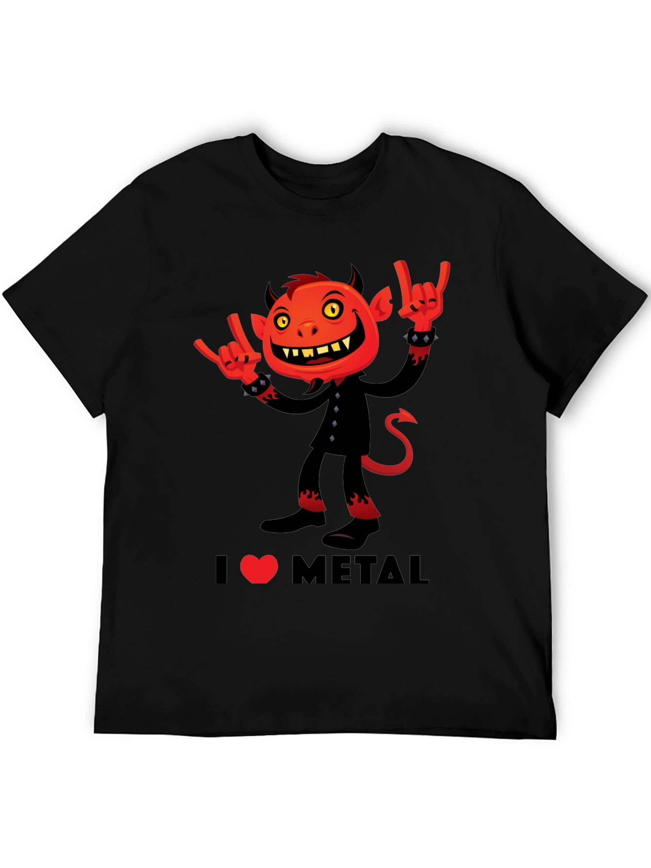 I Heart Metal Devil Graphic Tee