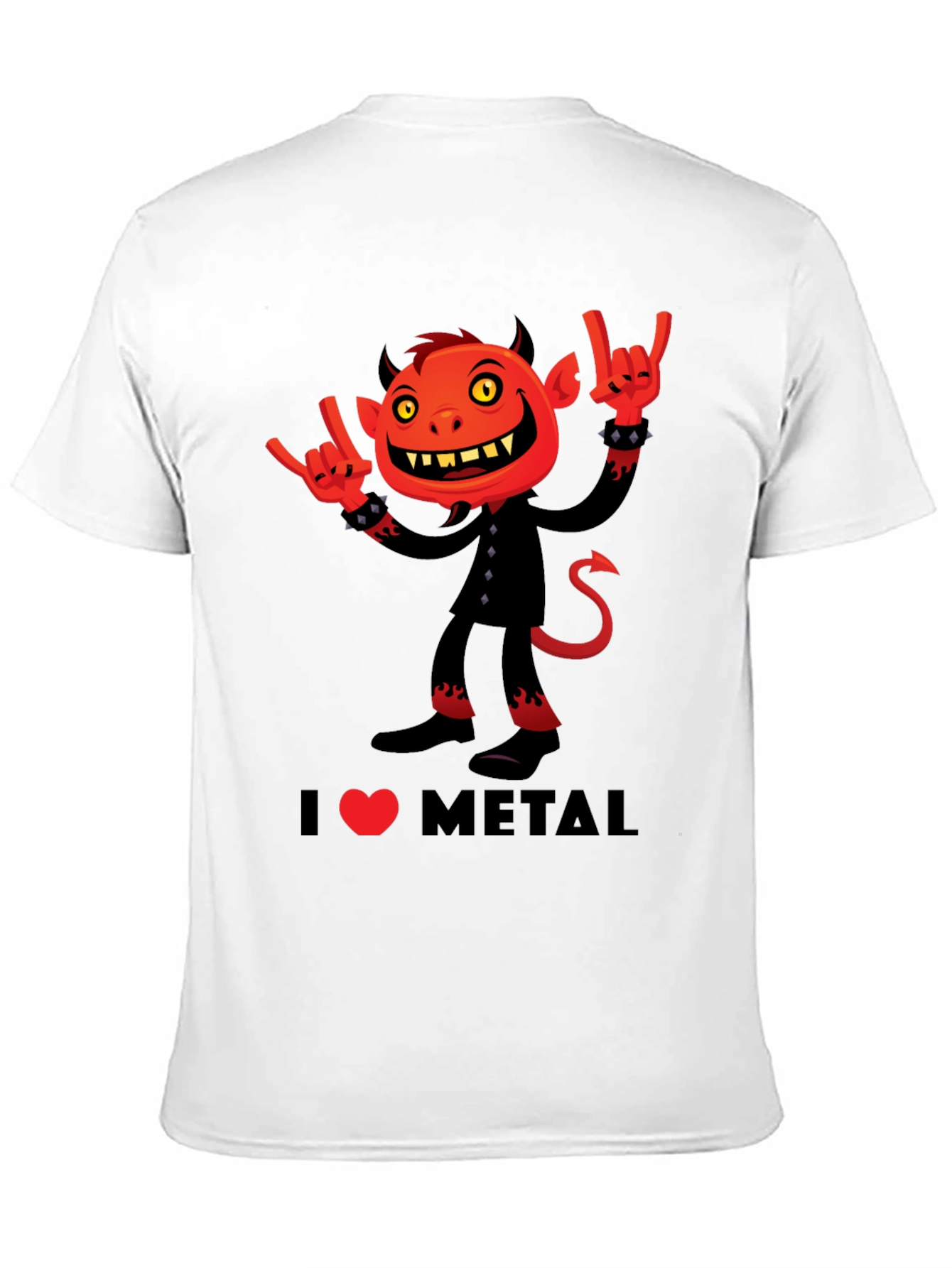 I Heart Metal Devil Graphic Tee