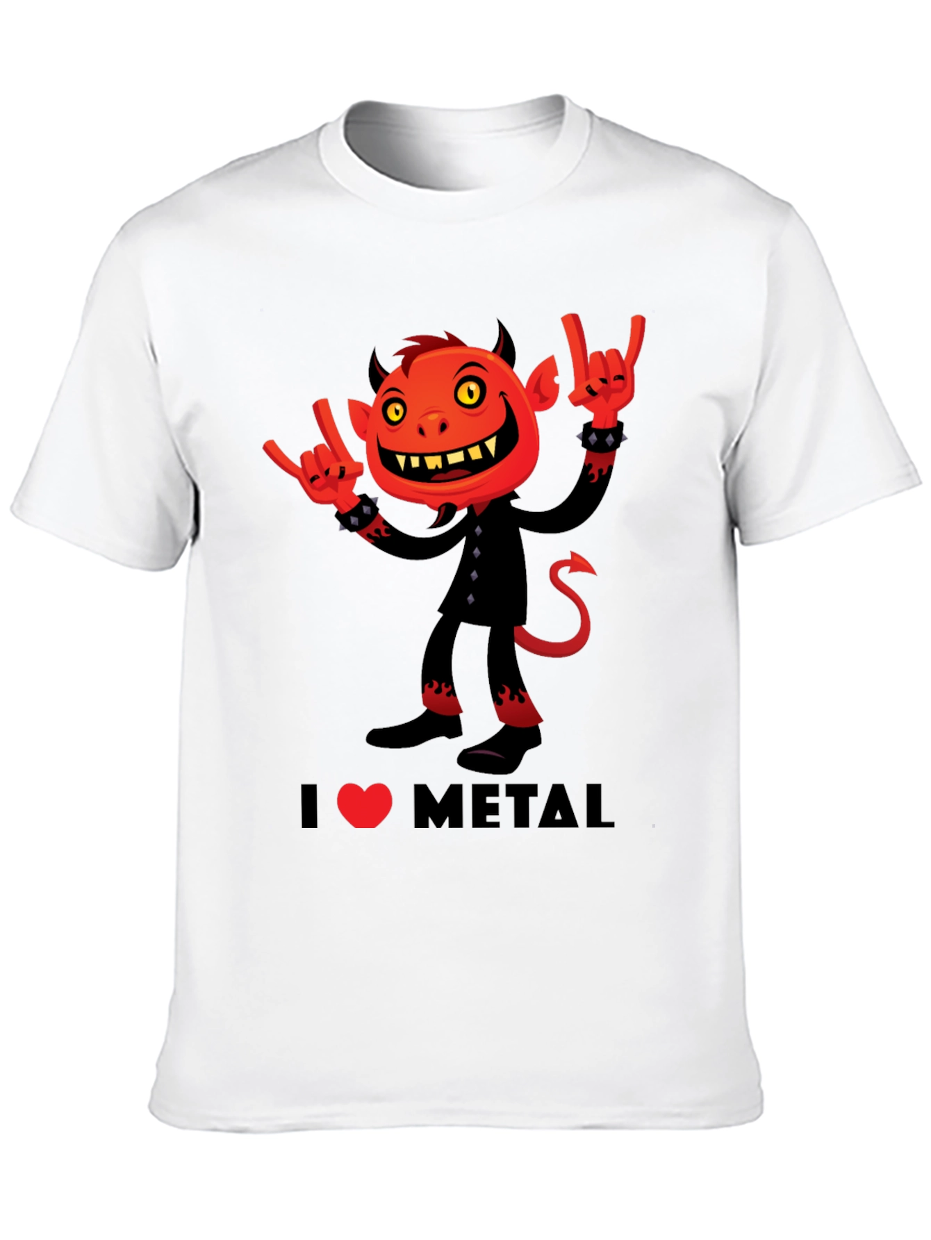 I Heart Metal Devil Graphic Tee