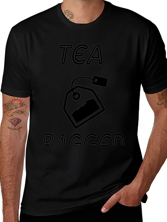 Tea Bagged Graphic T-Shirt - Black
