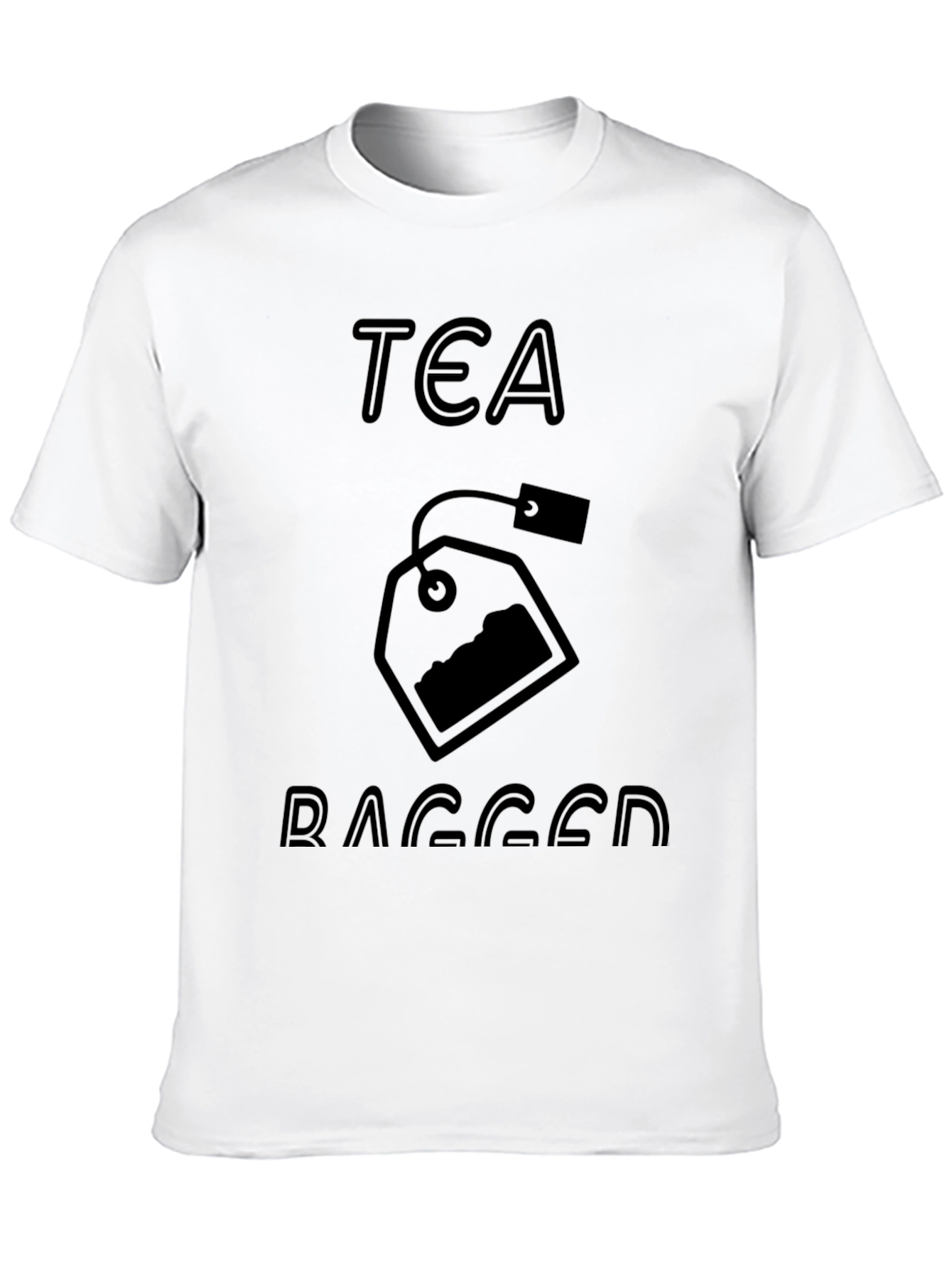 Tea Bagged Graphic T-Shirt - Black