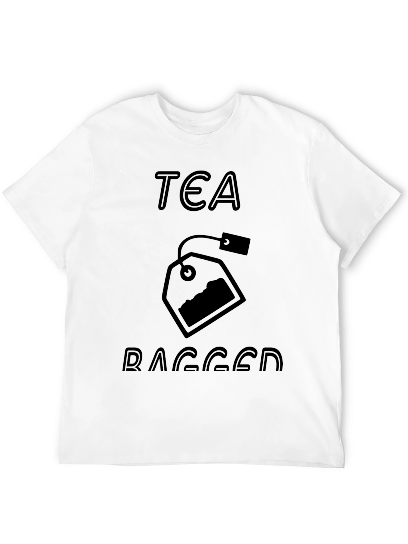 Tea Bagged Graphic T-Shirt - Black