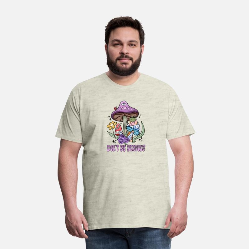 Boost Confidence: Don't Be Nervous Frog Tee