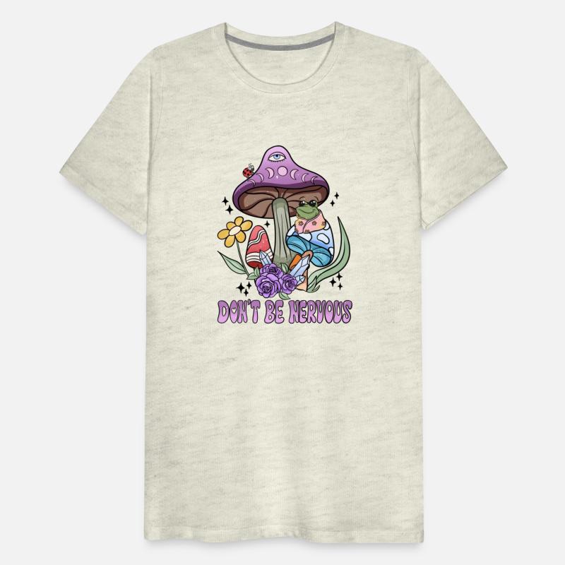 Boost Confidence: Don't Be Nervous Frog Tee