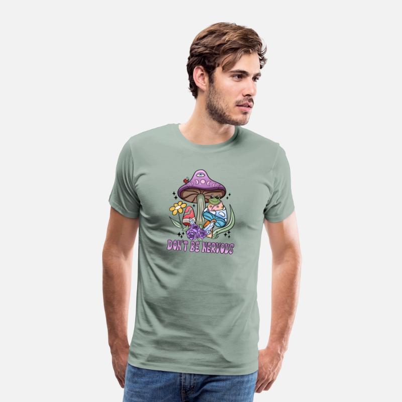 Boost Confidence: Don't Be Nervous Frog Tee
