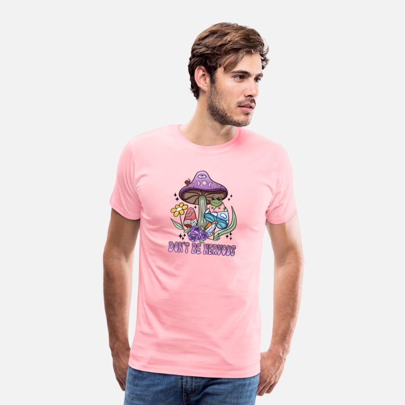 Boost Confidence: Don't Be Nervous Frog Tee