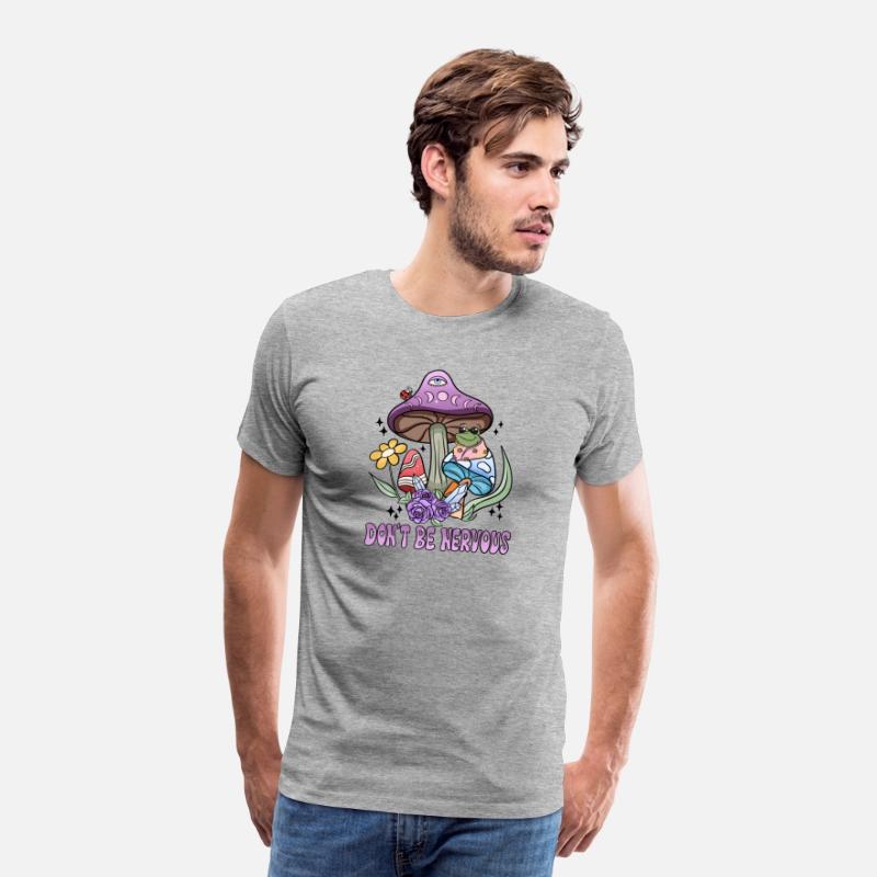 Boost Confidence: Don't Be Nervous Frog Tee
