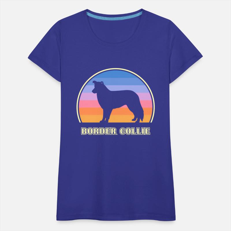 Border Collie Sunset Dog