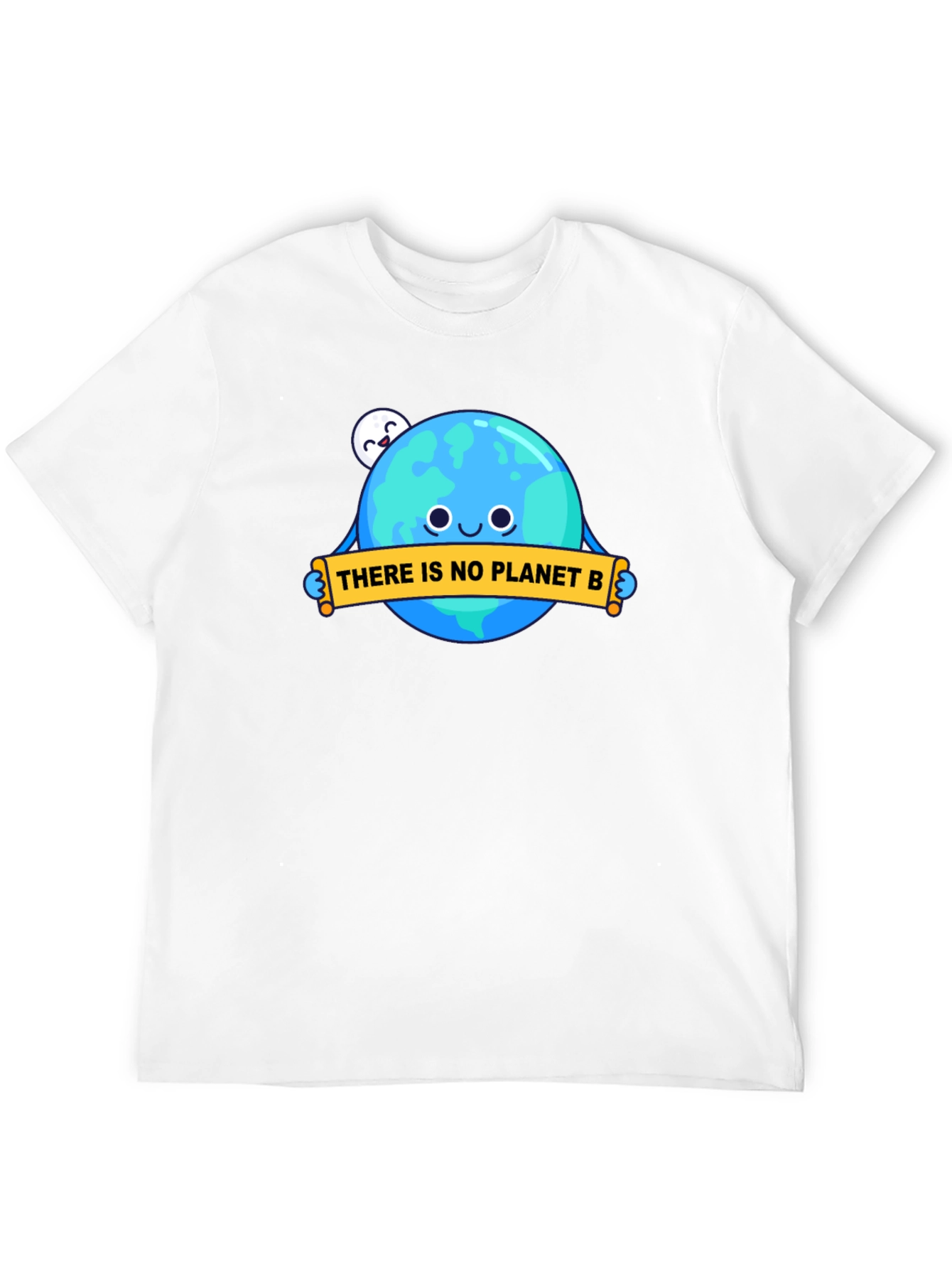 Planet B Earth Graphic Tee - Black