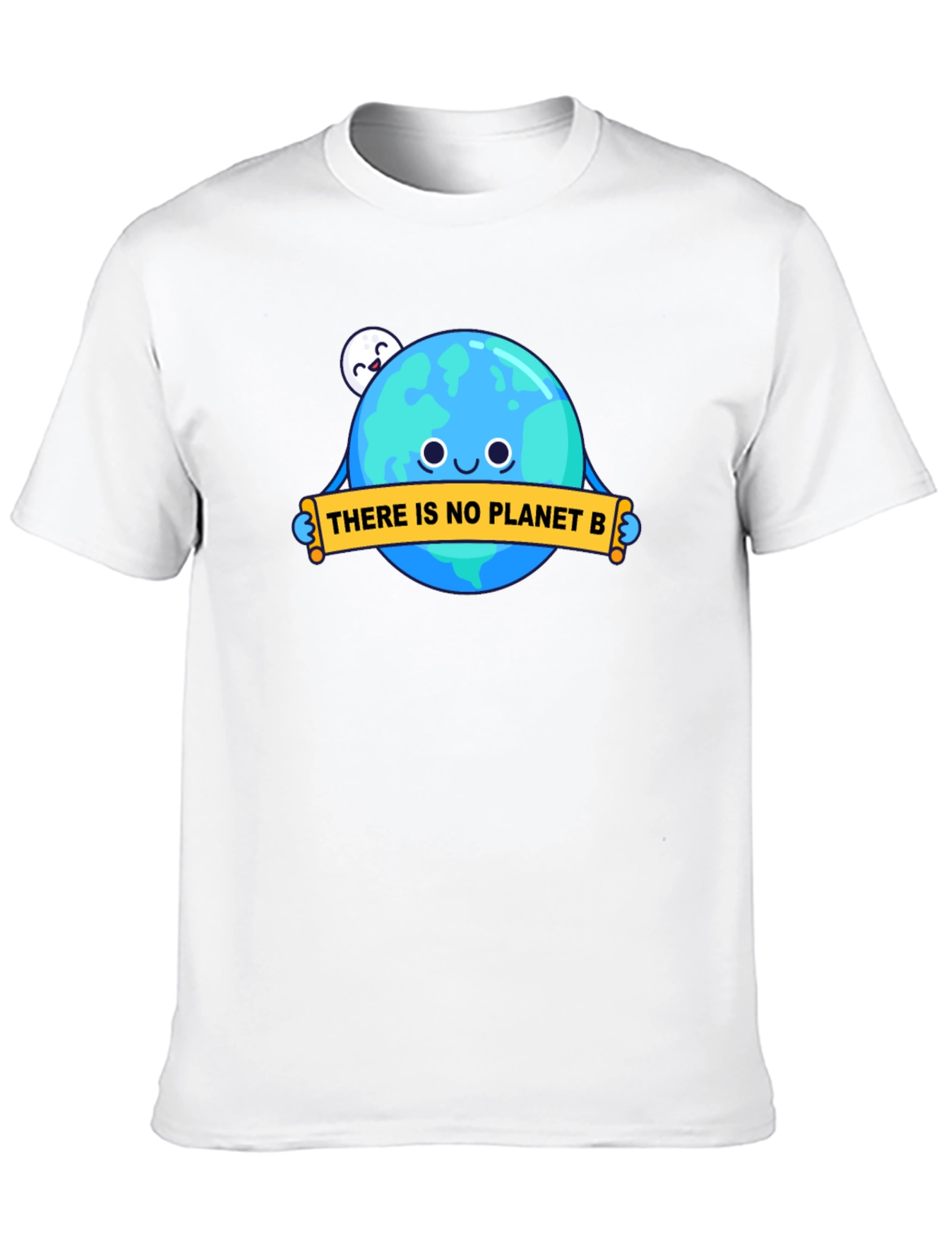 Planet B Earth Graphic Tee - Black