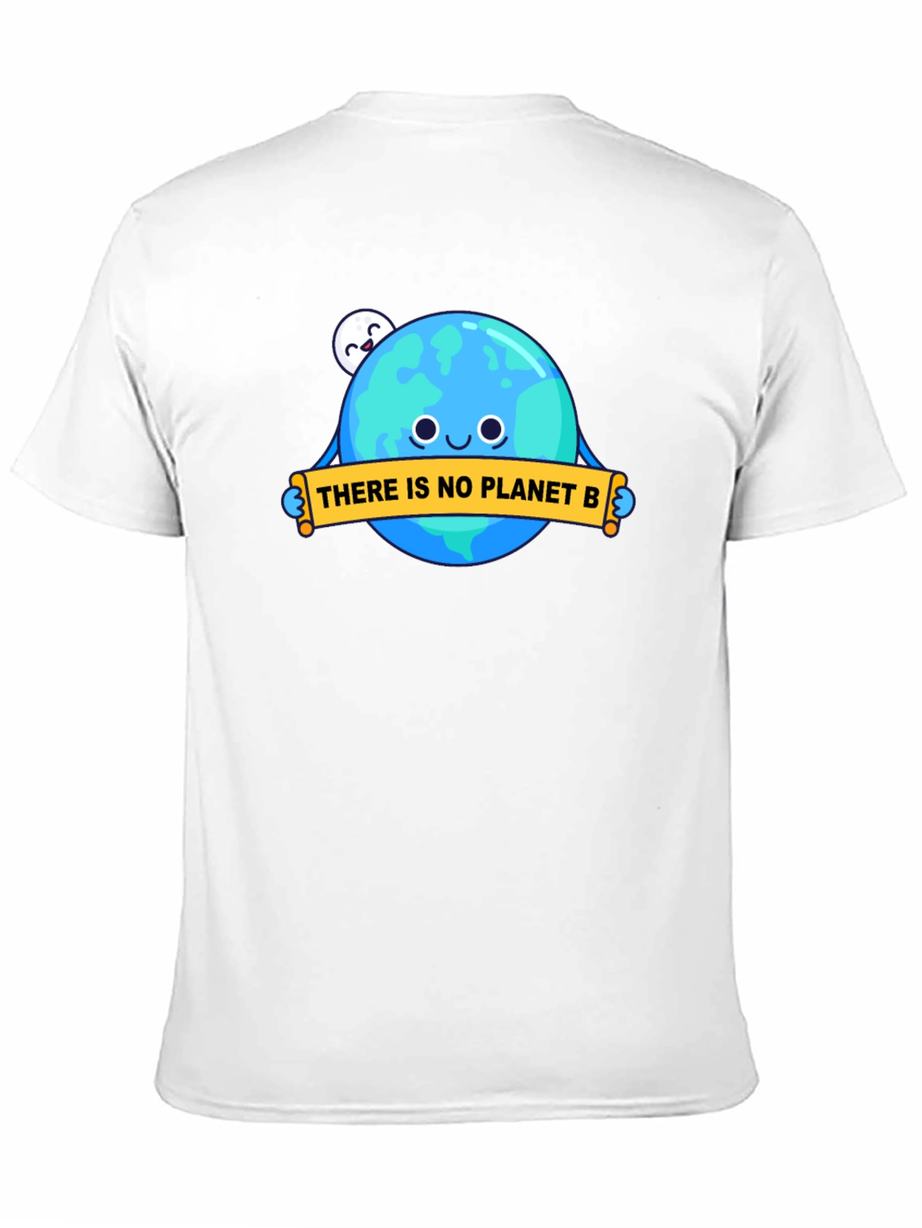 Planet B Earth Graphic Tee - Black