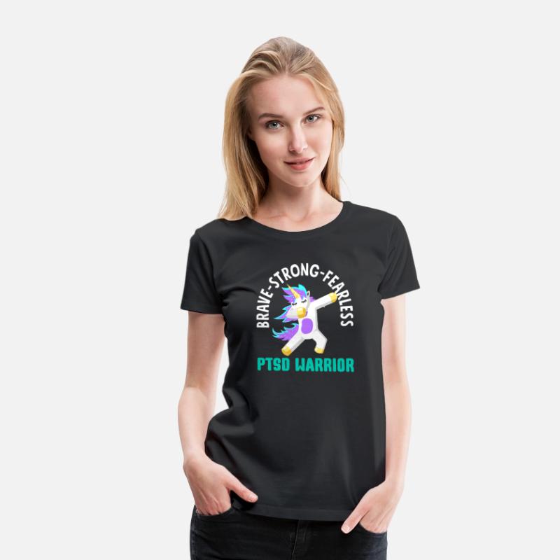 Brave Strong Fearless PTSD Awareness
