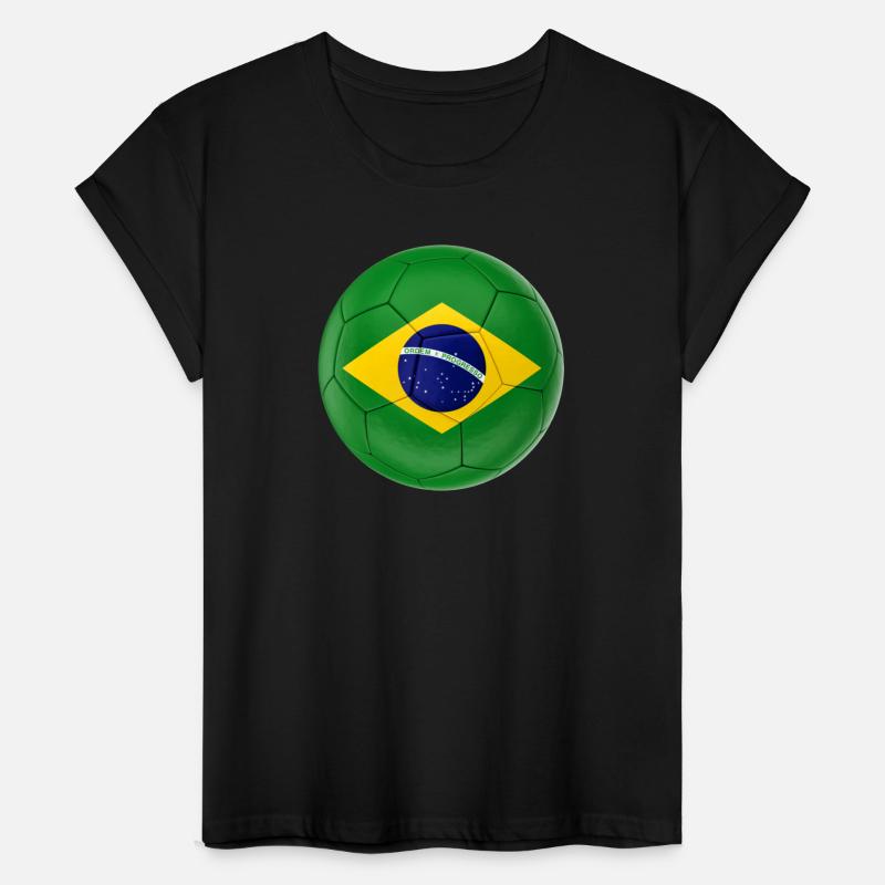Brazilian Flag Soccer Ball, Brazil Football Fan