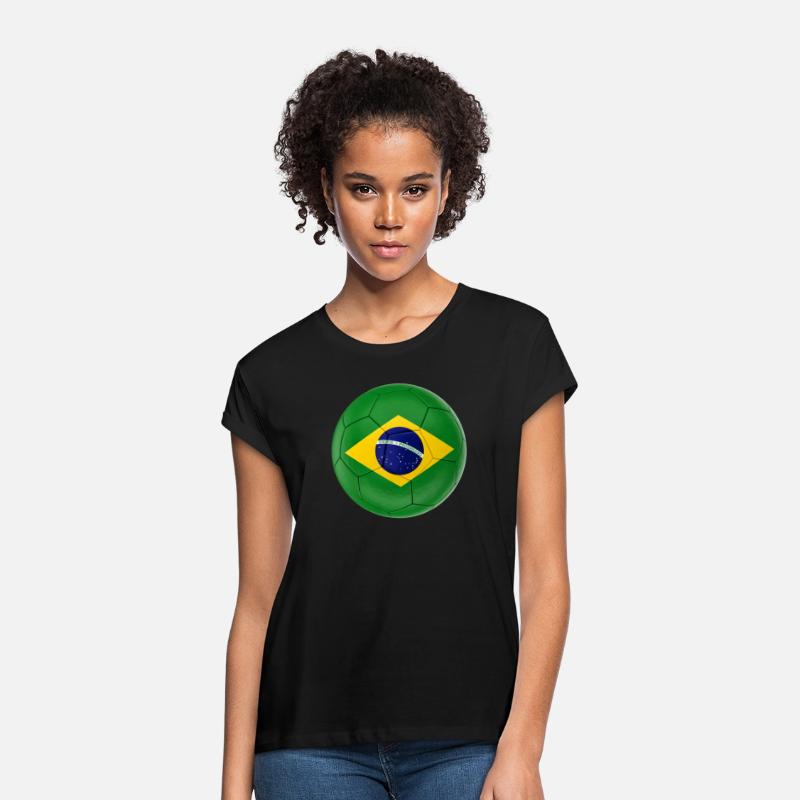Brazilian Flag Soccer Ball, Brazil Football Fan