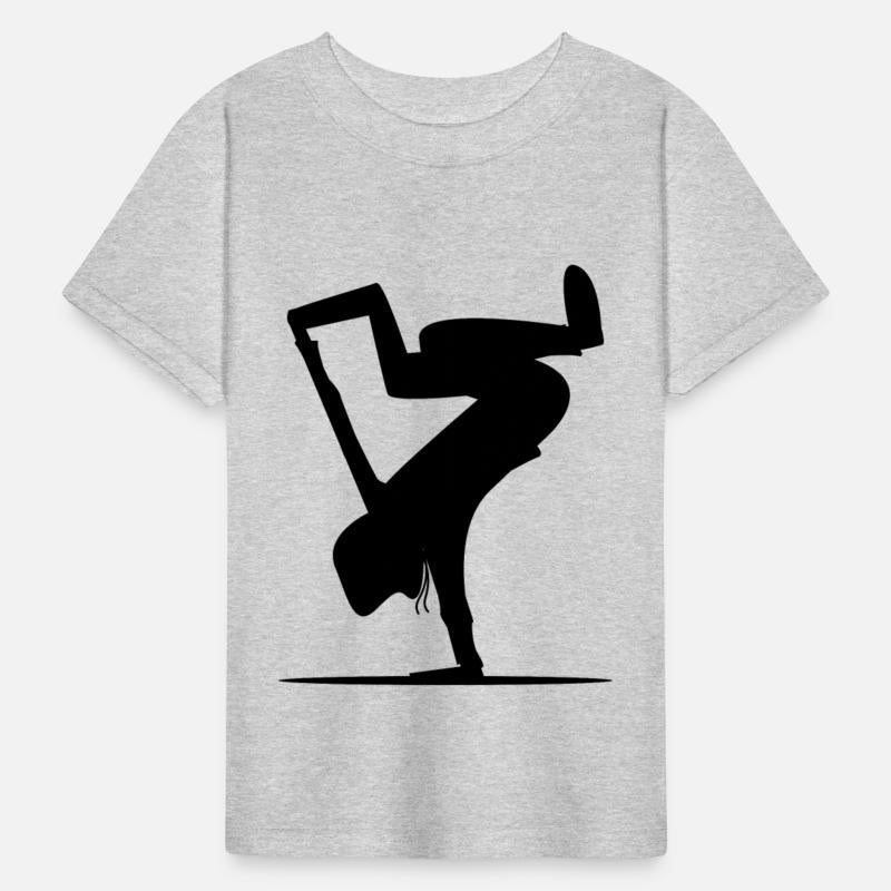 Break dance Bboy Bgirl Cartoon silhouette