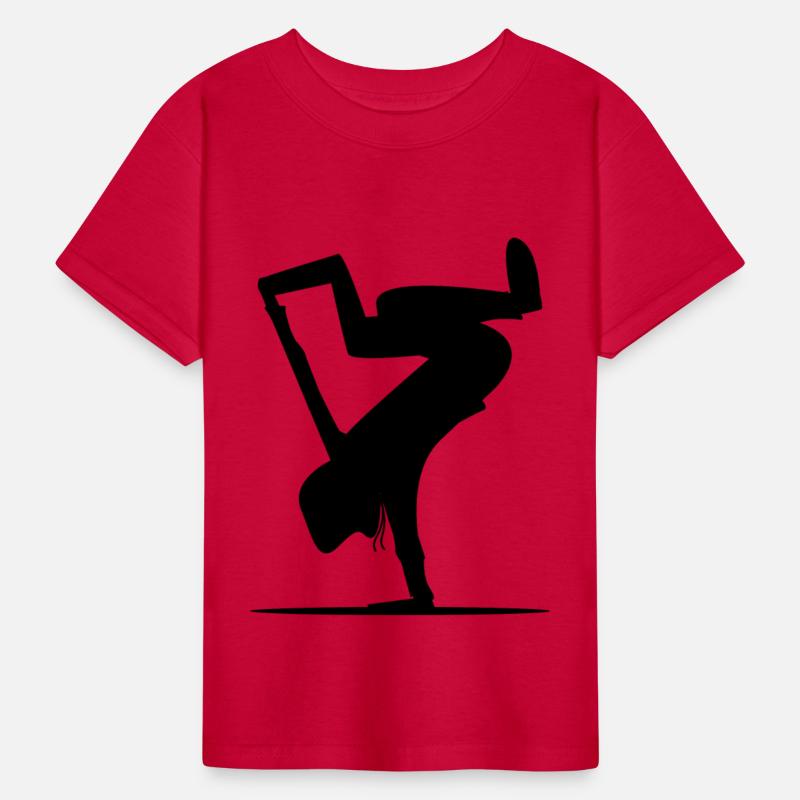 Break dance Bboy Bgirl Cartoon silhouette