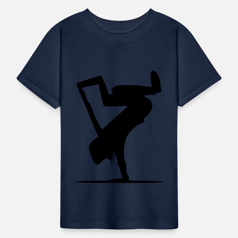 Break dance Bboy Bgirl Cartoon silhouette