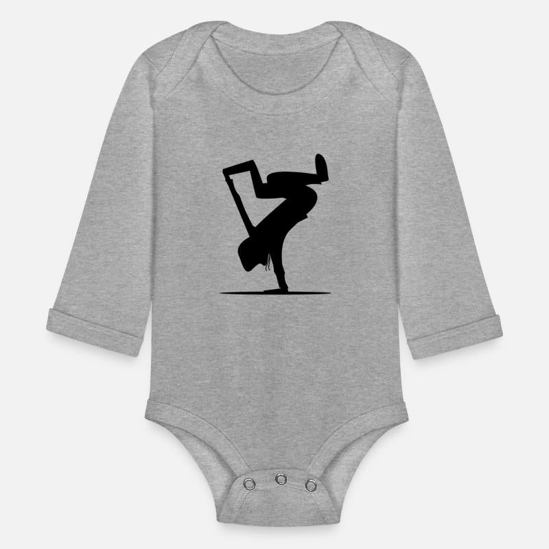 Break dance Bboy Bgirl Cartoon silhouette