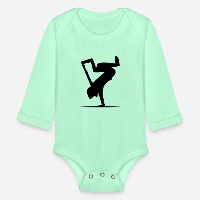 Break dance Bboy Bgirl Cartoon silhouette