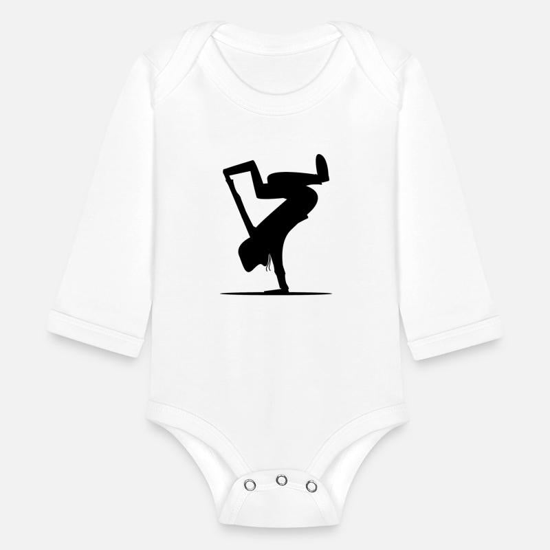 Break dance Bboy Bgirl Cartoon silhouette
