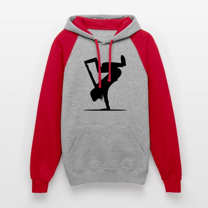 Break dance Bboy Bgirl Cartoon silhouette