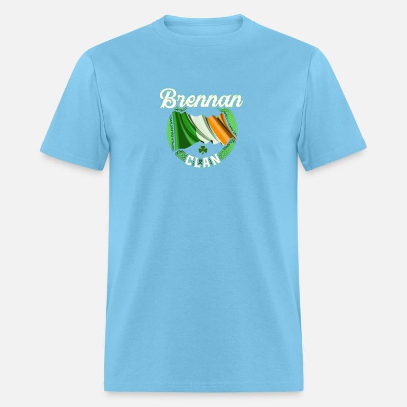 Brennan Surname Irish Last Name Ireland Flag