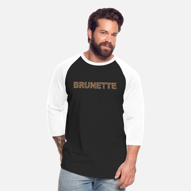 Brunette Leopard Print Bold Text