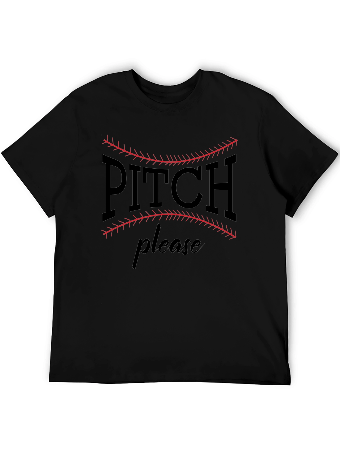Pitch Please Baseball T-Shirt