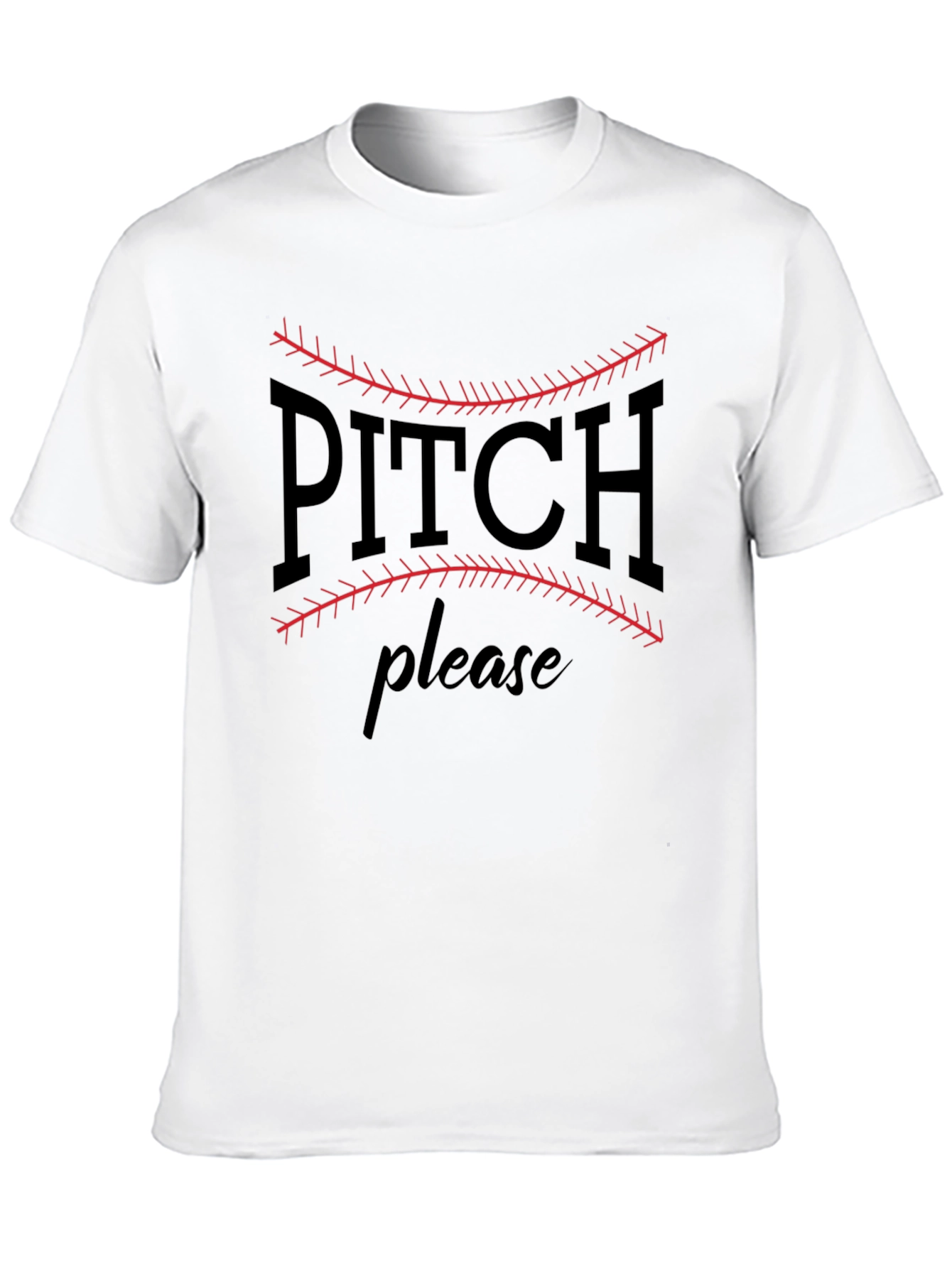 Pitch Please Baseball T-Shirt