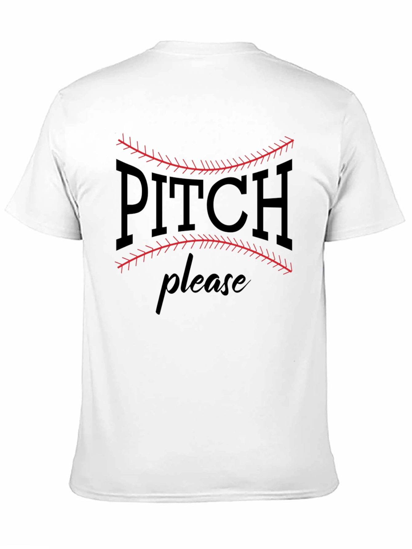 Pitch Please Baseball T-Shirt