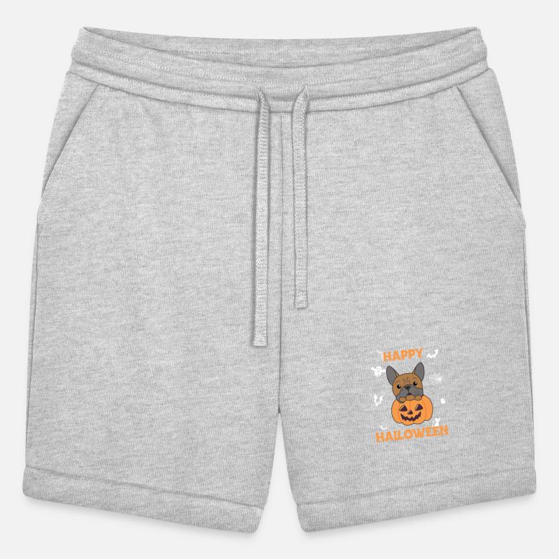 Bulldog In Pumpkin Cute Dogs Happy Halloween