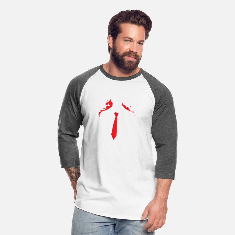 Businessman Skeleton in Suit and red tie
