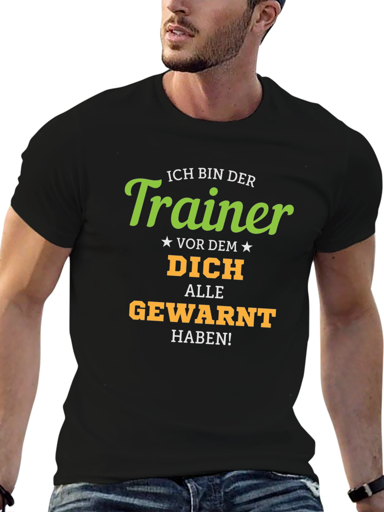 Ich Bin Der Trainer Funny T-Shirt