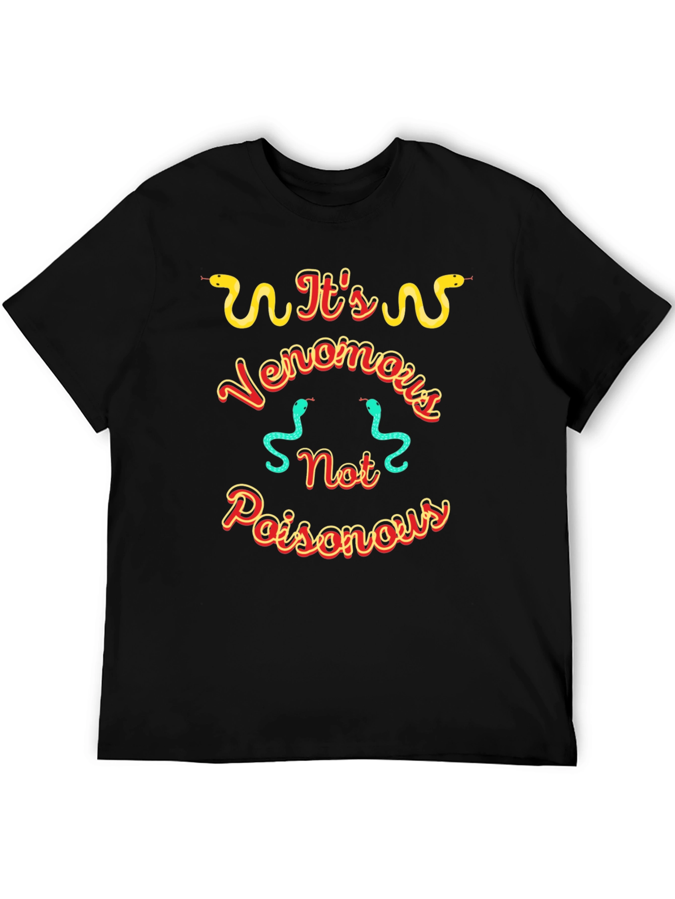Venomous Snake Graphic T-Shirt