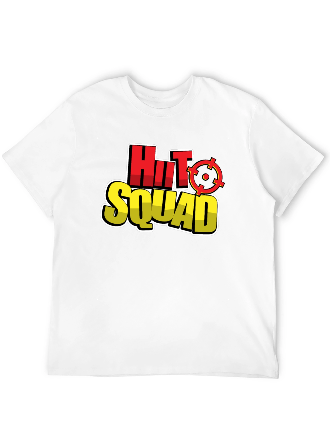 Hit Squad Graphic Tee - Black Cotton T-Shirt