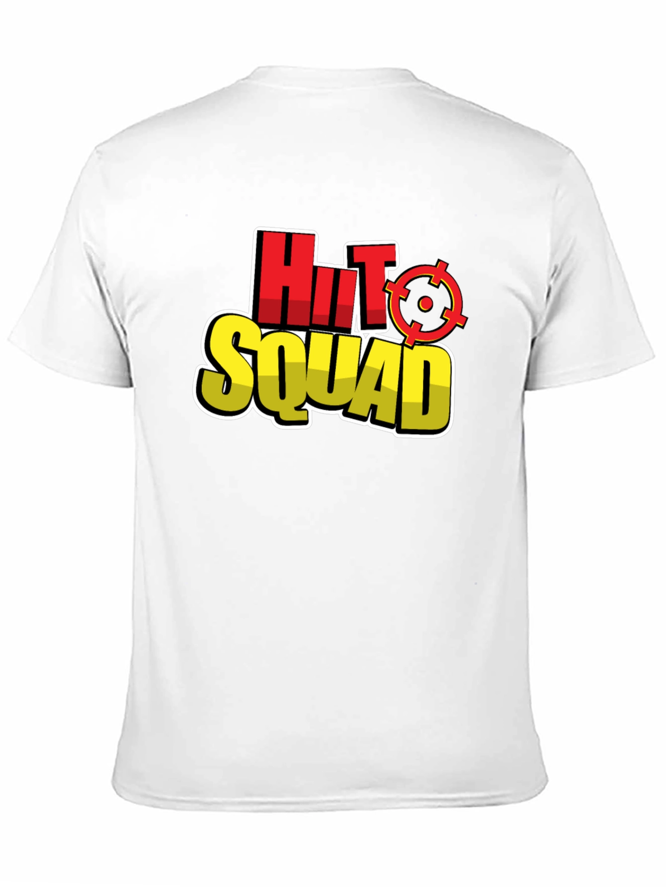 Hit Squad Graphic Tee - Black Cotton T-Shirt