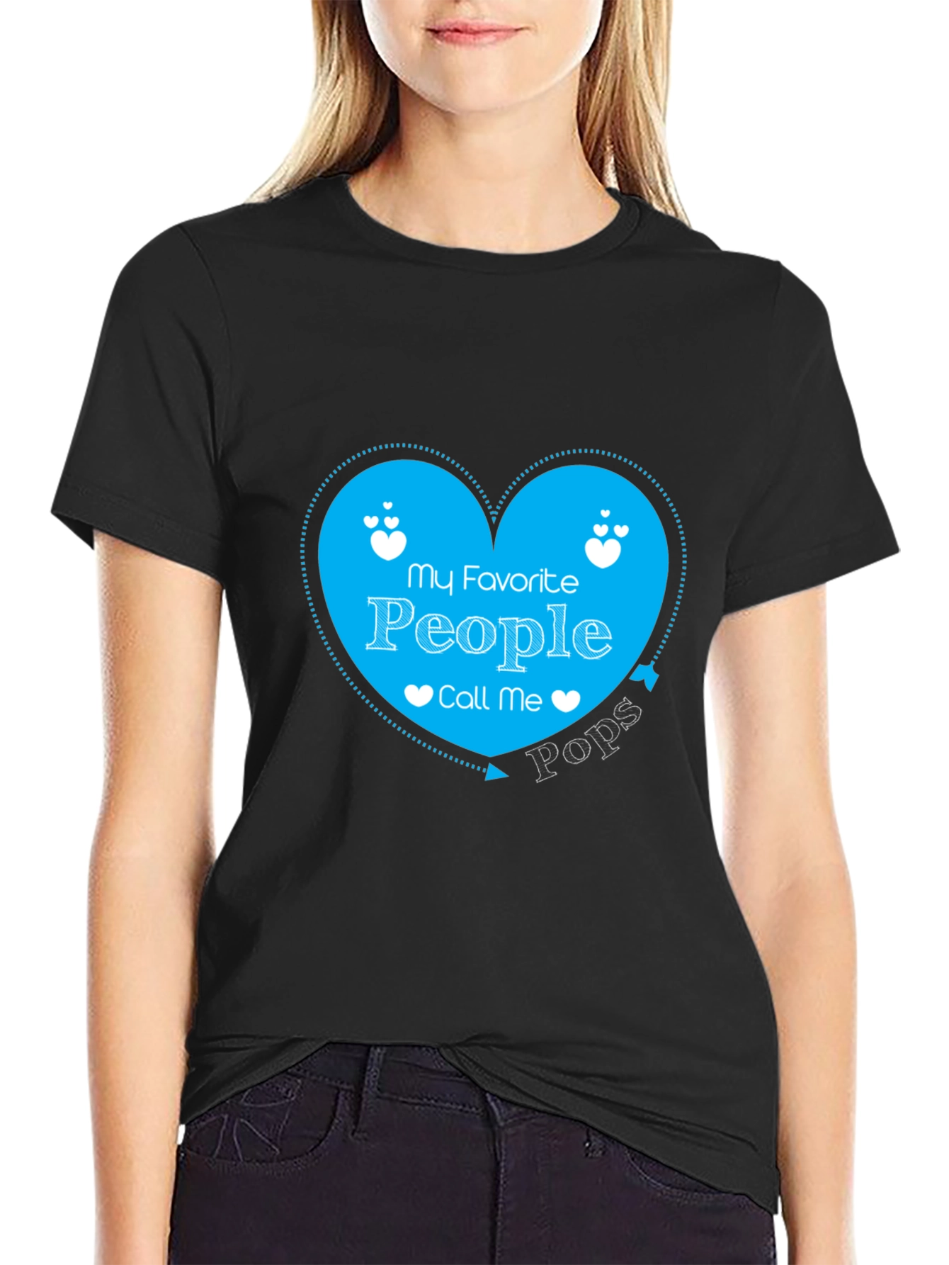 My Favorite People Call Me Pops Graphic Tee