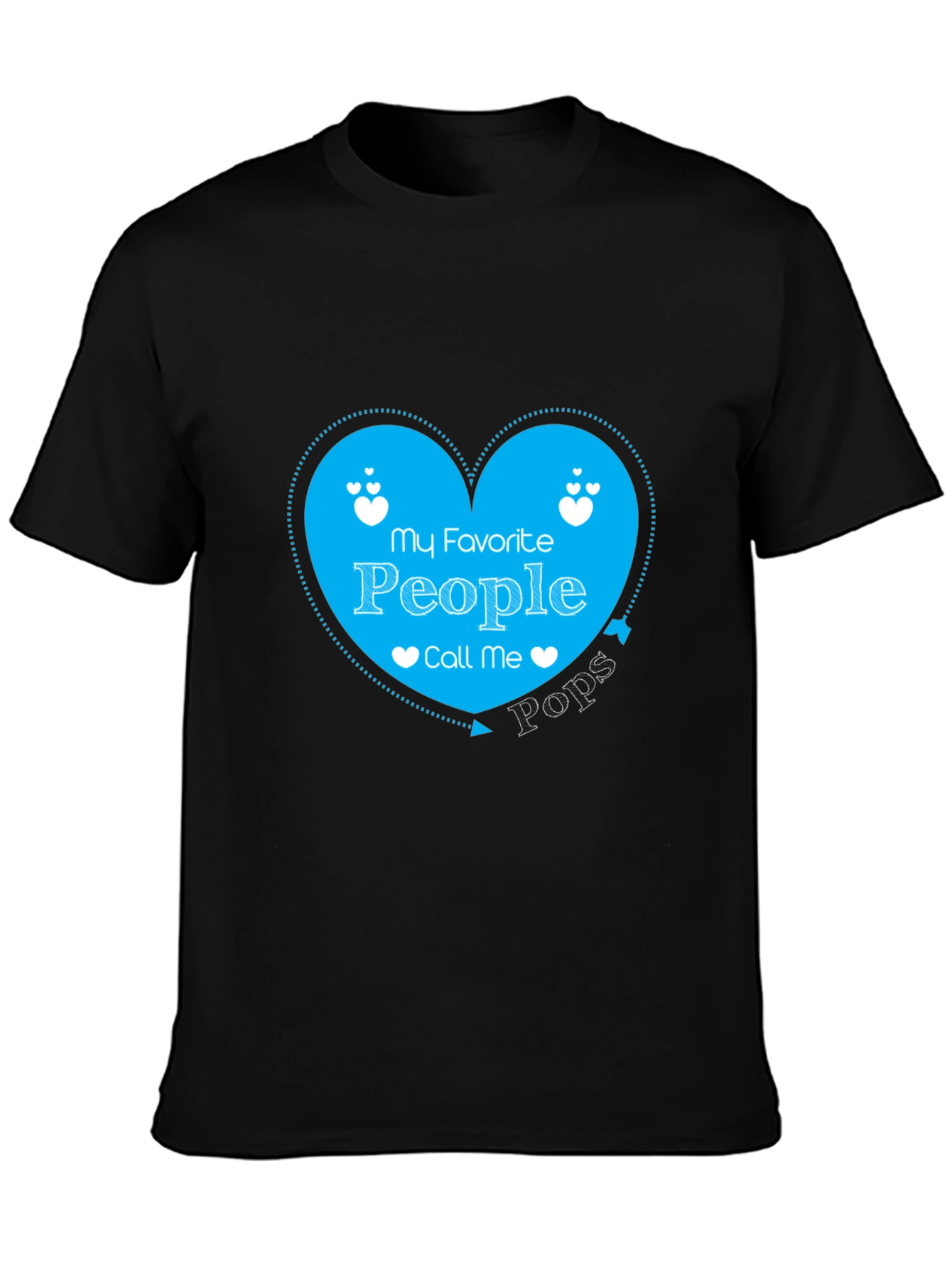 My Favorite People Call Me Pops Graphic Tee