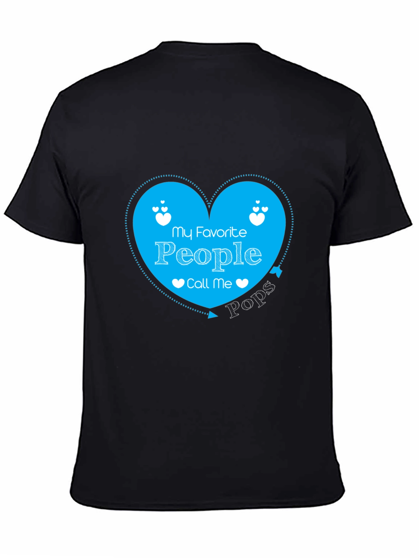 My Favorite People Call Me Pops Graphic Tee