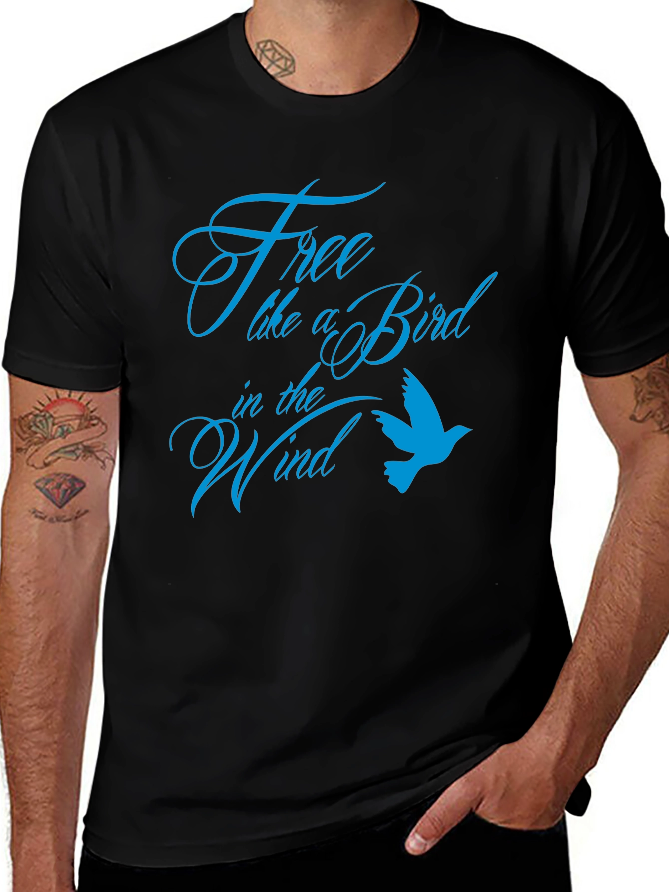 Free Like a Bird Graphic Tee