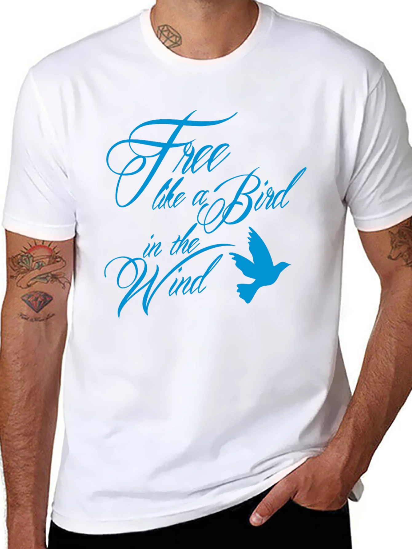 Free Like a Bird Graphic Tee