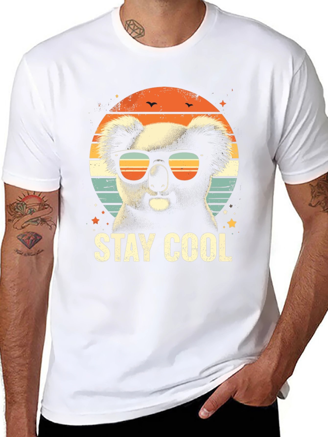 Cool Koala T-Shirt - Stay Cool Design