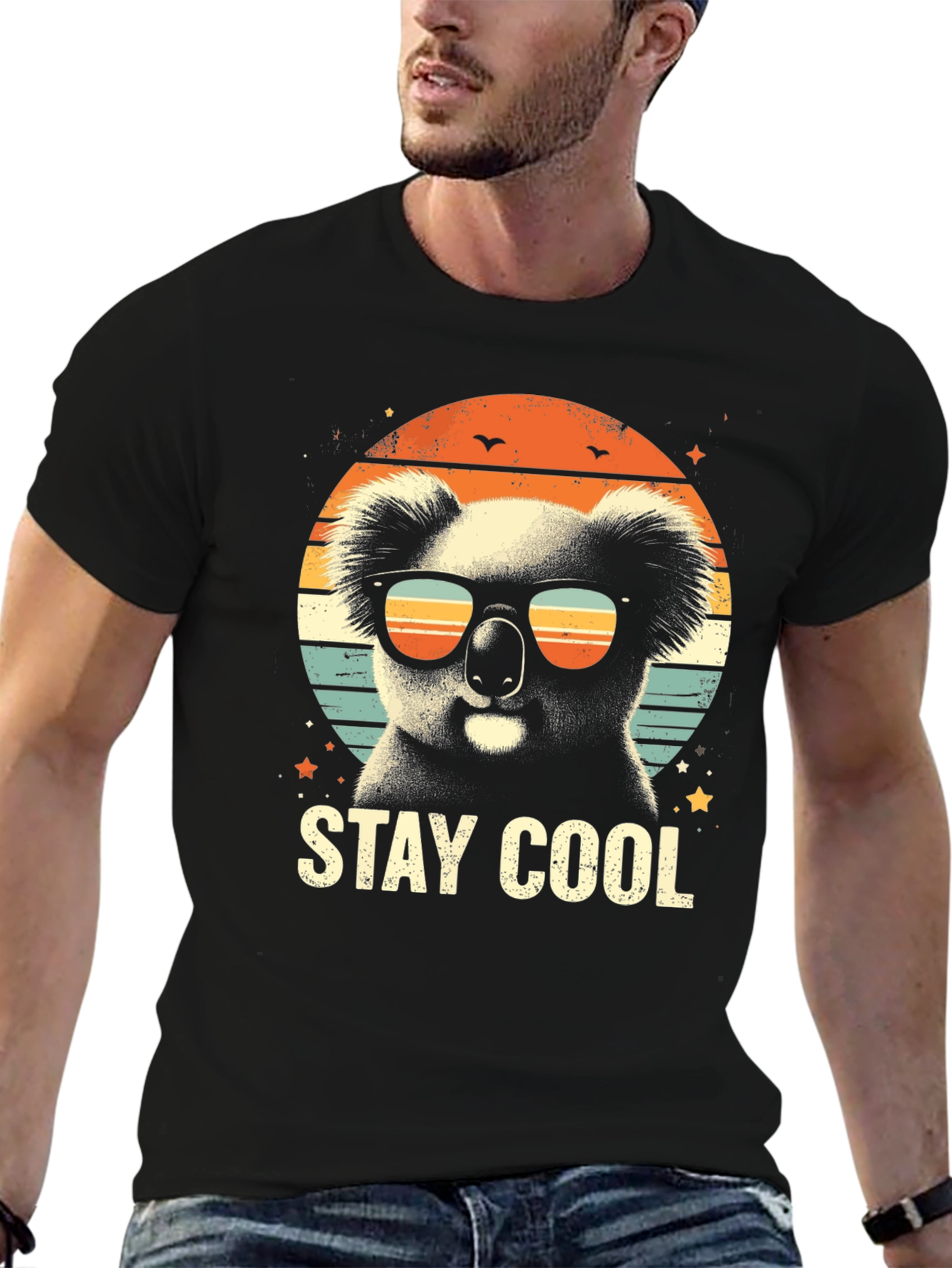 Cool Koala T-Shirt - Stay Cool Design