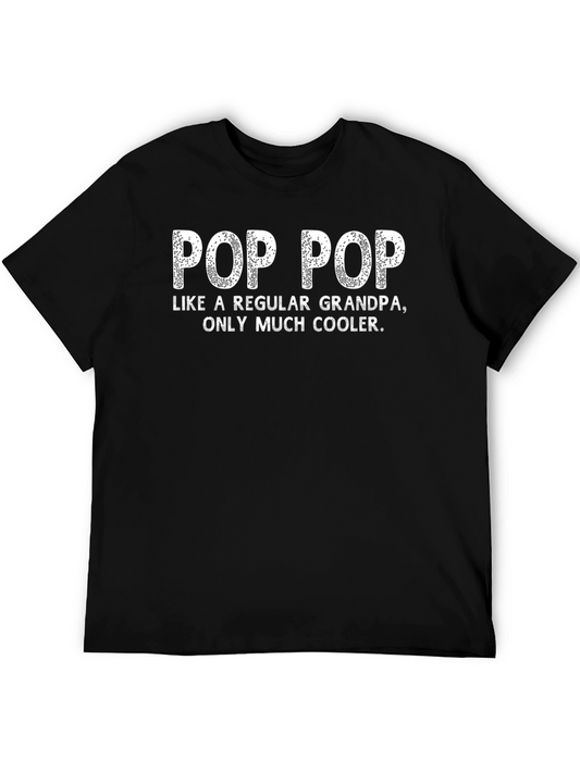 Pop Pop Cool Grandpa Graphic T-Shirt